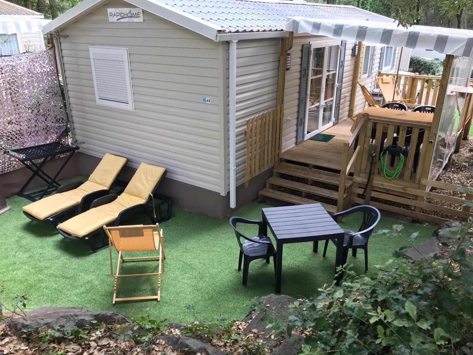 Mobil Home Tout Confort 3 Chambres Camping Les Pierres Couchees Saint-Brévin-les-Pins Luaran gambar