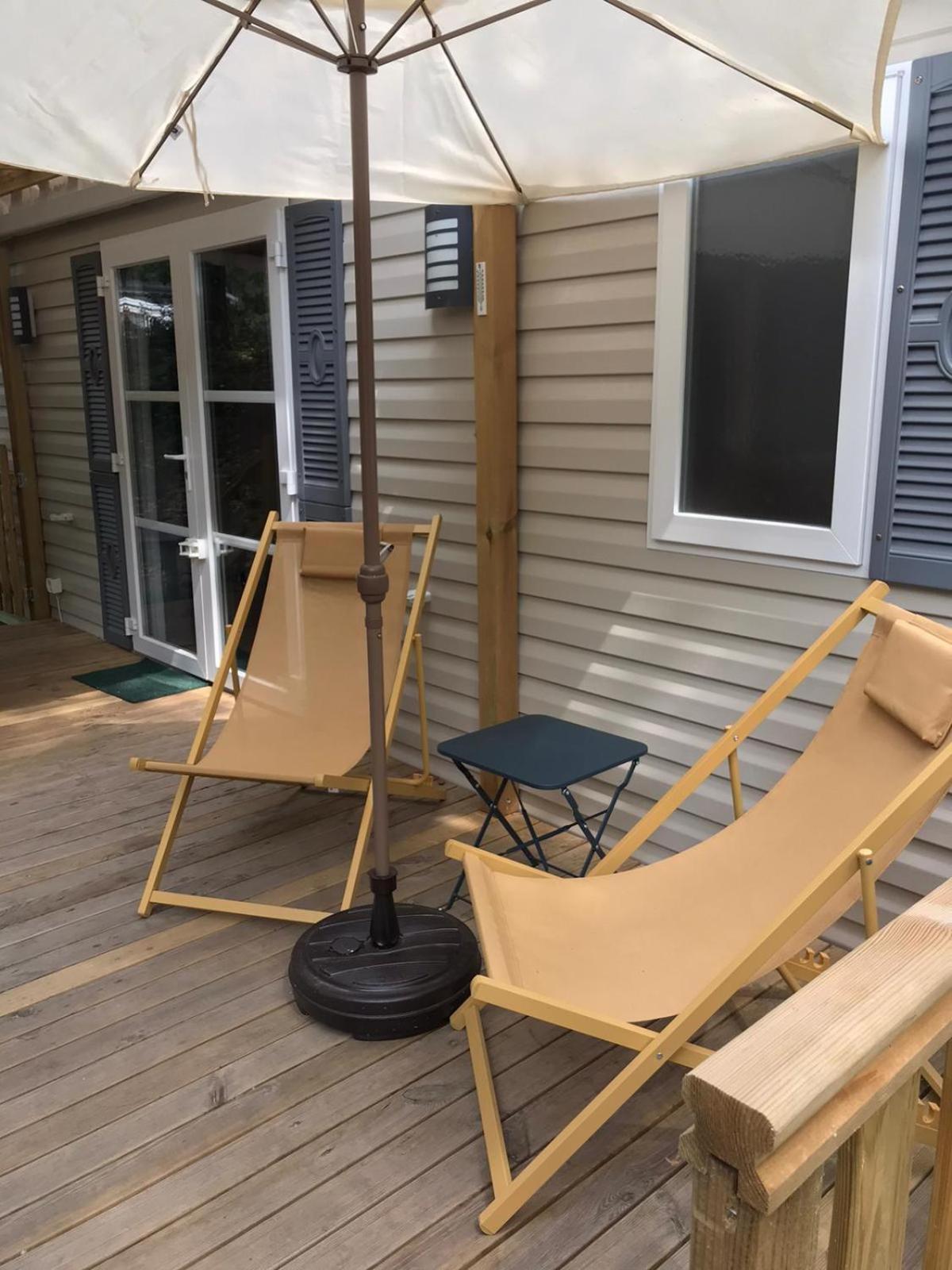 Mobil Home Tout Confort 3 Chambres Camping Les Pierres Couchees Saint-Brévin-les-Pins Luaran gambar
