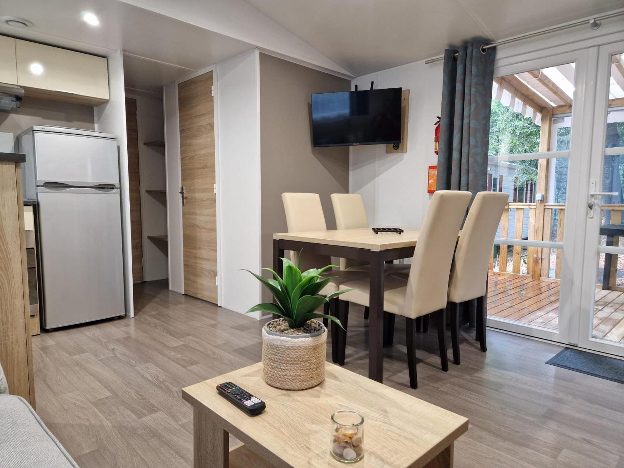 Mobil Home Tout Confort 3 Chambres Camping Les Pierres Couchees Saint-Brévin-les-Pins Luaran gambar